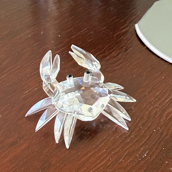 Swarovski crystal miniature crab 7624NR000004 mint with box and certificate - Picture 2 of 7